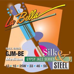 GJM-BE Gypsy Jazz Silk&Steel , 12-56 La Bella