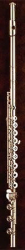 Muramatsu GX-RBE (GX-RHE)  флейта не в линию, с ми-мех. , c резонат. , серебр. , c