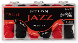Dunlop 4700 Nylon Jazz Display  коробка с медиат, 47R1N, 47R2N, 47R3N, 47R1S, 47R2S, 47R3S - 36 шт, 144шт