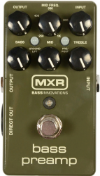 MXR M81  Bass Preamp, педаль басовый предусилитель