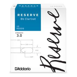 D`ADDARIO WOODWINDS DCR1030 RESERVE BB CL - 10 PACK - 3.0