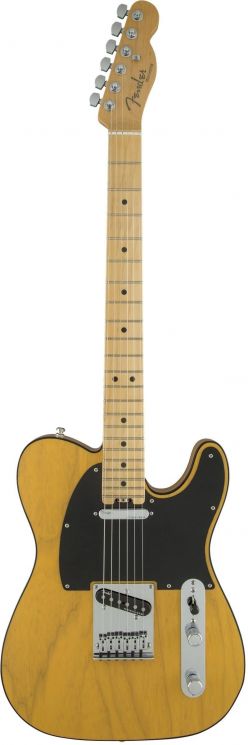 Электрогитара FENDER American Elite Telecaster MN Butterscotch Blonde