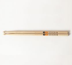 S101-5B Classic 5B Барабанные палочки, деревянный наконечник, граб, Severin