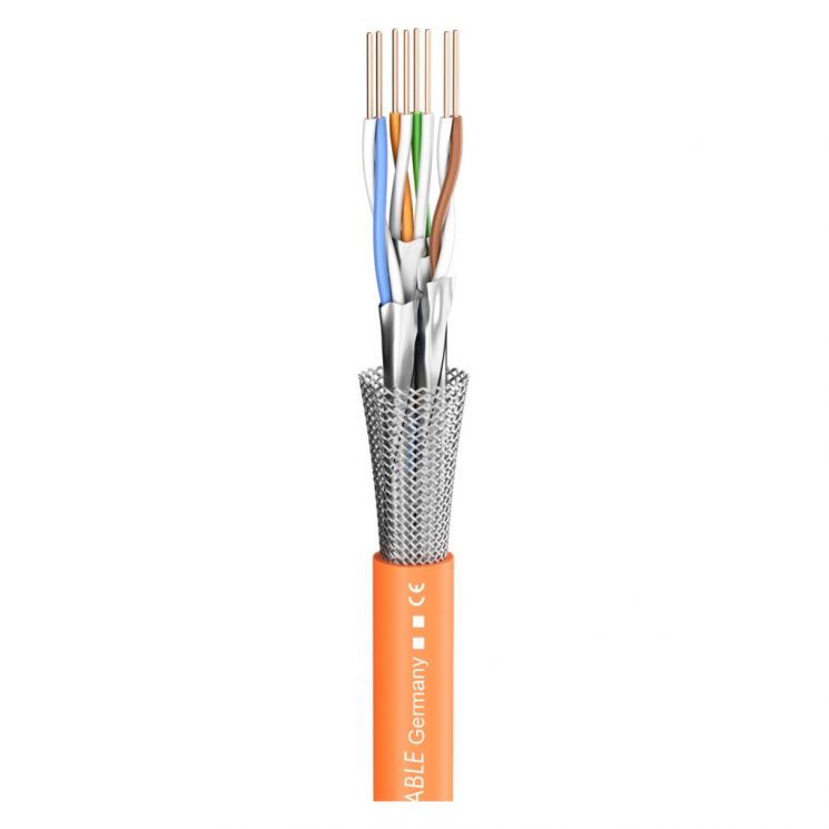 580-0275FC SC-Mercator CAT.7 FRNC Install CPR ORG Кабель сетевой витая пара, 100м, Sommer Cable