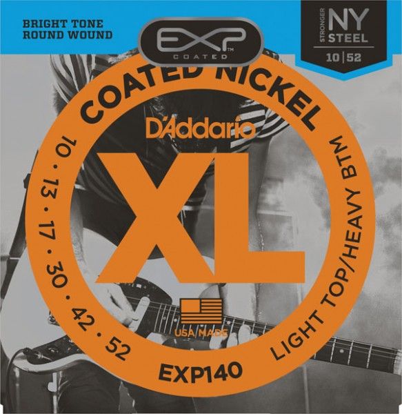 Струны для электрогитары D'ADDARIO EXP140