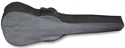 STAGG STB-1 W - чехол для акустической гитары,из плотного черного нейлона без прокладки, 2 кармана для аксессуаров, 2 наплечных ремня и крепкая ручка для переноски