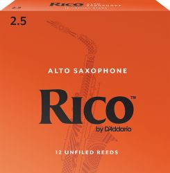 RJA1225 Rico Трости для саксофона альт, размер 2.5, 12шт, Rico