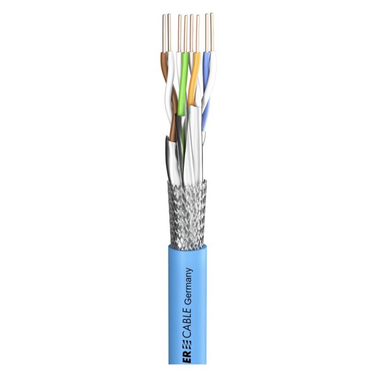 580-0802FC SC-Mercator CAT.8 LSZH CPR BLU Кабель сетевой витая пара, 100м, Sommer Cable