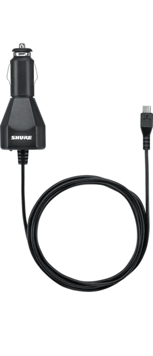SHURE SBC-CAR Зарядное устройство автомобильное для 1 аккумулятора SB902 заряд от USB
