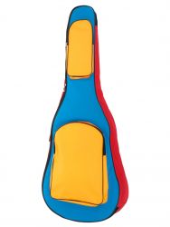 MZ-ChG-12-3red/blue/ora Чехол для гитары дредноут, MEZZO