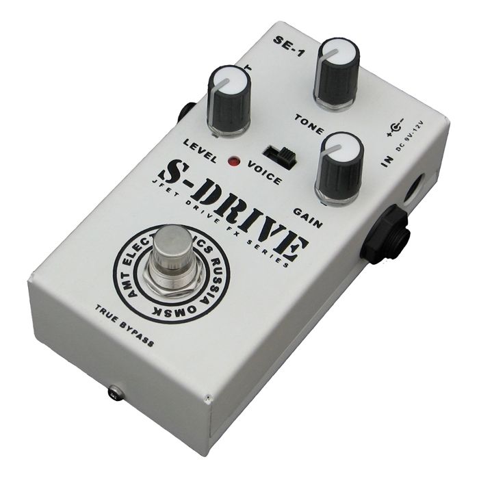 SE-1 FX Pedal Guitar Гитарная педаль перегруза S-Drive, AMT Electronics