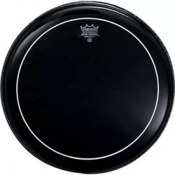 Remo ES-0608-PS  8"Ebony pinstripe, пластик для барабана чёрный, двойной