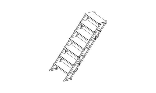 IMLIGHT Лестница Л1000-1,0\1,8м (7 ступеней)