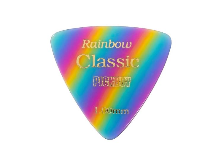 GP-17RA/100 Celluloid Vintage Classic Rainbow Медиаторы 50шт, толщина 1.0мм, Pickboy