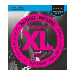 EXL170-8 Nickel Wound  D'Addario