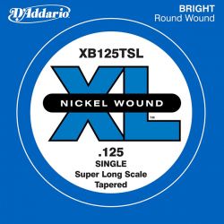 XB125TSL Nickel Wound Tapered D'Addario