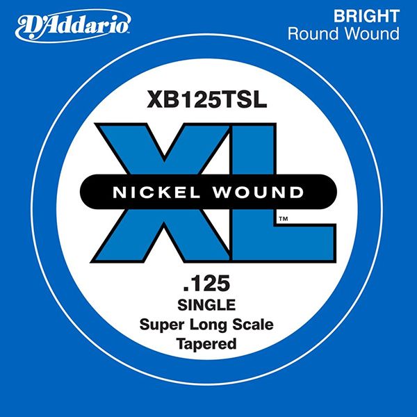 XB125TSL Nickel Wound Tapered D'Addario