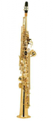 Amati ASS 62II-O  саксофон сопрано in Bb, с кейсом и мундштуком, лак золото