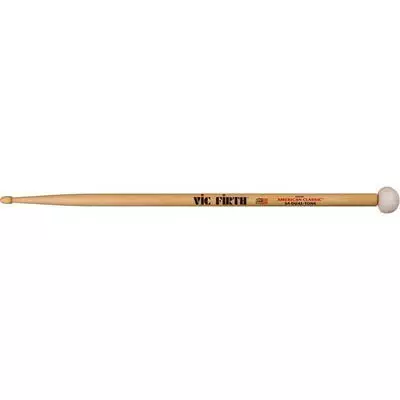 Vic Firth 5ADT  Dual Tone палки, орех, фетровая колотушка на обратной стороне
