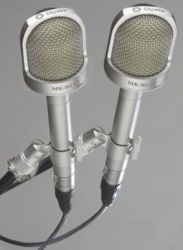 МК-101-Н-С Микрофон конденсаторный, никель, стереопара, Октава