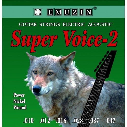 Струны для электрогитары EMUZIN 6СВ-02
