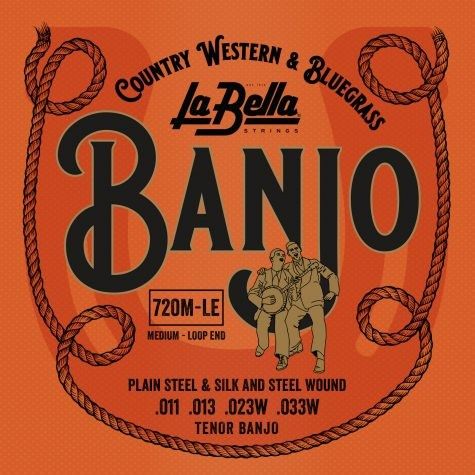 Струны для банджо LA BELLA 720M-LE