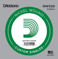 NW020 Nickel Wound  .020, D'Addario