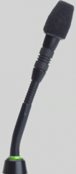 SHURE MX405R/MS Микрофон на гусиной шее пушка, кардиоидный, 12,7 см, внеш.предусилитель, одноцветный индикатор наверху, 50-17000 Гц, Max.SPL 121,5 дБ