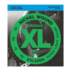 EXL220M Nickel Wound  D'Addario