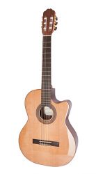 F65CW-EQ Performer Series Fiesta Электро-акустическая гитара, с вырезом, Kremona