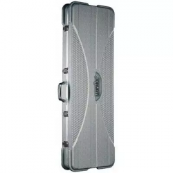 Rockcase ABS 10505S/ SB  прямоугольный пластик. кейс Premium для бас-гитары, серый, лого Rockase