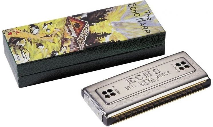 Губная гармоника тремоло HOHNER Echo Harp 2х32 CG