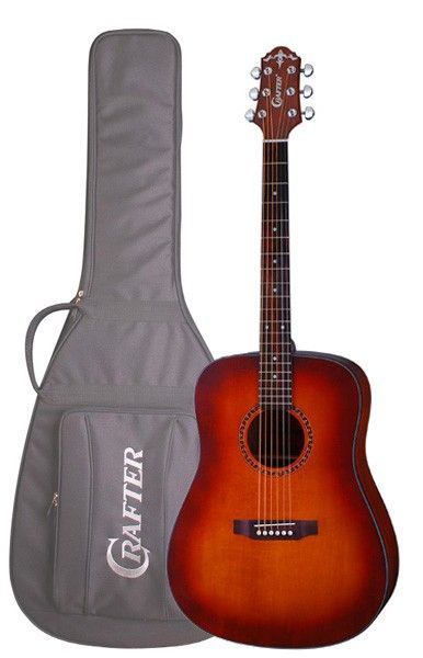 CRAFTER HILITE-D SP/VTG - акустическая гитара, Dreadnought, верхняя дека...