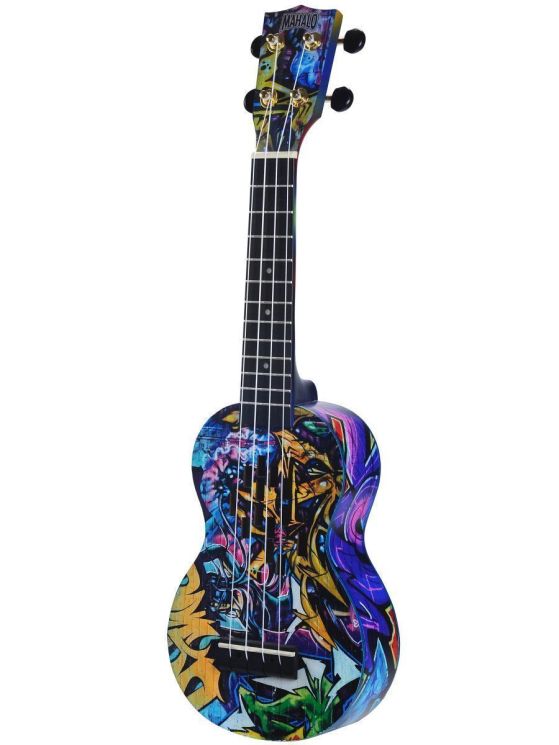 Mahalo MA1GR Укулеле сопрано с чехлом, цвет синий