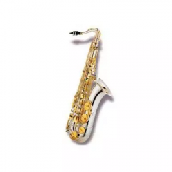 Amati ATS 63SG-O  SALE саксофон тенор Bb студенческий, посеребренный, клавиши золотой лак