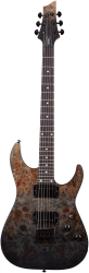 Электрогитара SCHECTER C-1 STANDARD BLACK FADE BURST BURL BFBB - электрогитара 6-струнная, цвет BFBB