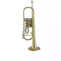 V. F. Cerveny CTR 501PX-O  труба Bb 3х вентильная 135/11,1мм. , литые вентили, студенческая, лак золото