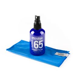 P6521 Platinum 65 Средство для очистки/полироль для гитары + салфетка, Dunlop