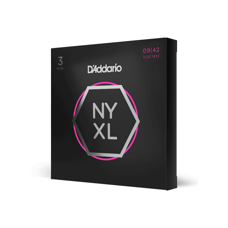 Струны для электрогитары D'ADDARIO NYXL0942 -3P