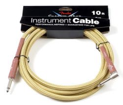Инструментальный кабель FENDER CUSTOM SHOP 10' INSTRUMENT CABLE TWEED