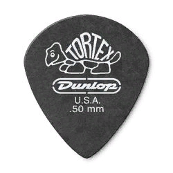Dunlop 482P050 Tortex Pitch Black Jazz III 12Pack  медиаторы, толщина 0.5 мм, 12 шт.