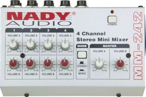 Микшерный пульт NADY MM-242 MINI MIXER