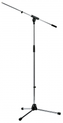 K&M 21060-300-02  микрофонная стойка "журавль", хром, 925-1630 мм