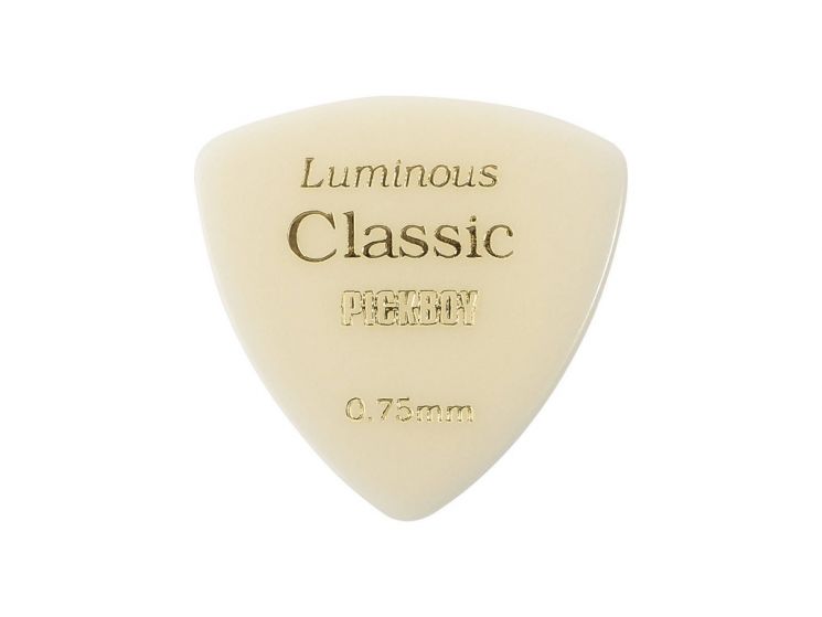 GP-40/075 Celluloid Vintage Classic Luminous Медиаторы 50шт, толщина 0.75мм, Pickboy