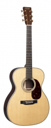 Martin 000-28E MODERN DELUXE  электроакустическая гитара с кейсом, Folk, цвет натуральный