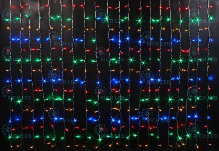 Занавес RICH LED RL-CS2*3 -RB/M