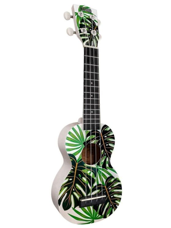 Mahalo MA1MT Укулеле сопрано с чехлом, цвет белый
