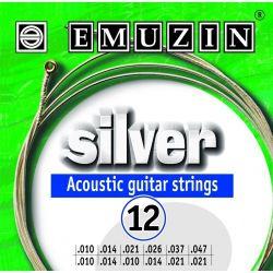 Струны для 12-ти струнной акустической гитары EMUZIN 12А233