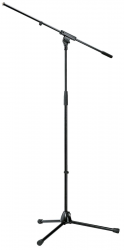 K&M 21060-300-55  микрофонная стойка "журавль", черная, 925-1630 мм