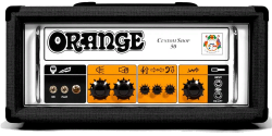 Orange Custom Shop 50 BLK (V2)  Ламповый гитарный усилитель, ручная сборка, 50/30Вт, Класс АB/ A